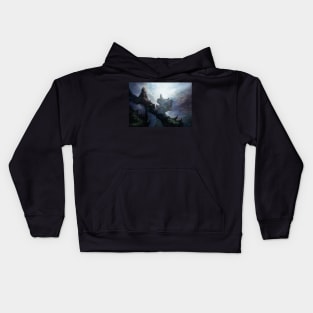 Fantasy city Kids Hoodie